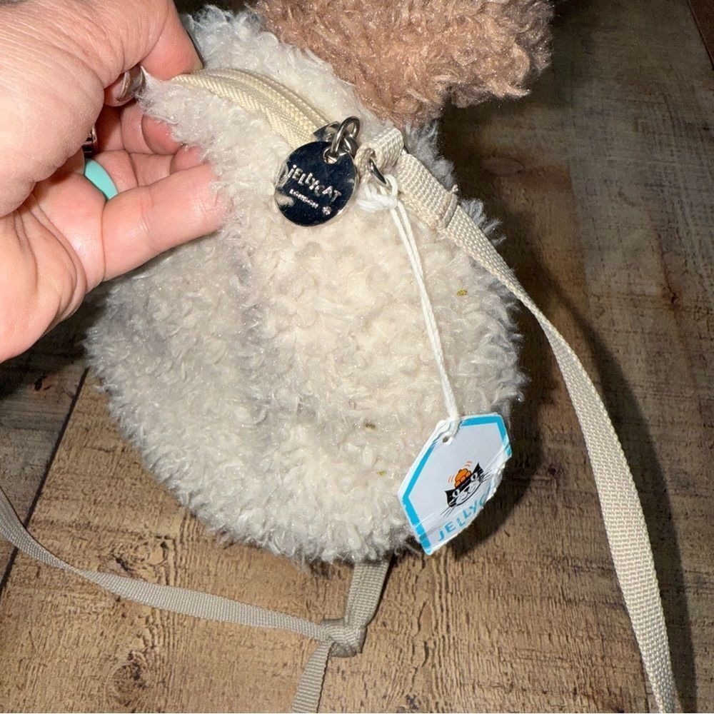 Jellycat Little Pup Plush Bag 9" Puppy Dog NEW - Picture 3 of 15
